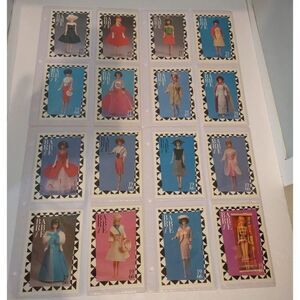 Barbie Trading Cards Lot Of 16